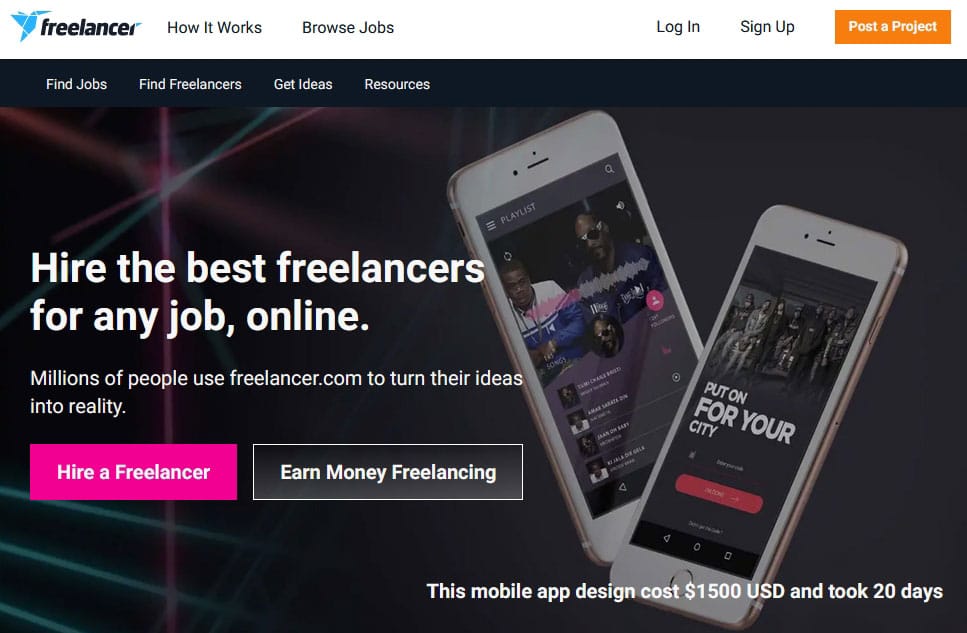 Outsourcing with freelancer.com