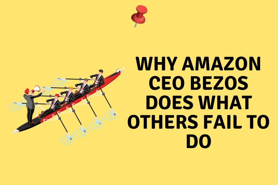 Why Amazon CEO Bezos does what others fail to do